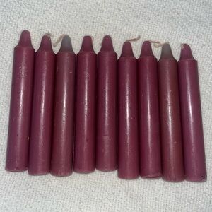 ❌ 5” chime candles (set of 9)